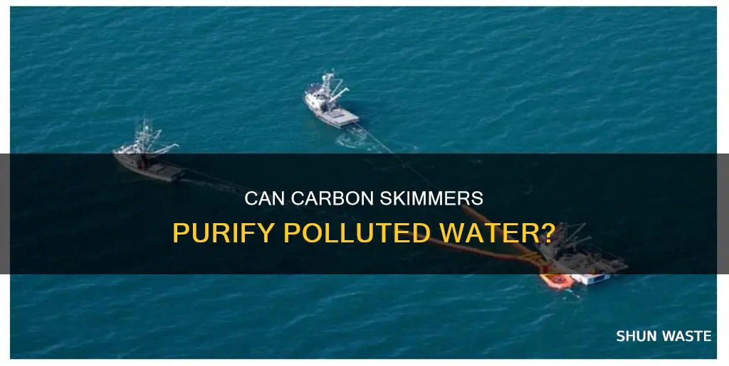 can carbon skimmers use polluted wate