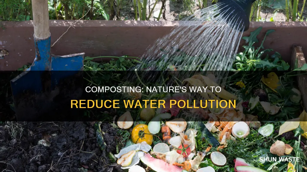 can compost reduce water pollution