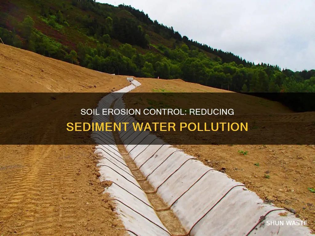 can control of soil erosion mitigate water pollution by sediments