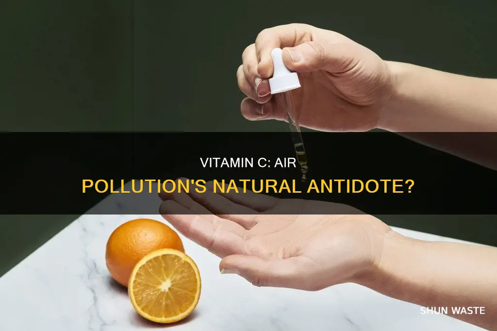 can extra vitamin c help with air pollution