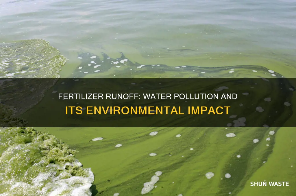 can fertilizer pollute water