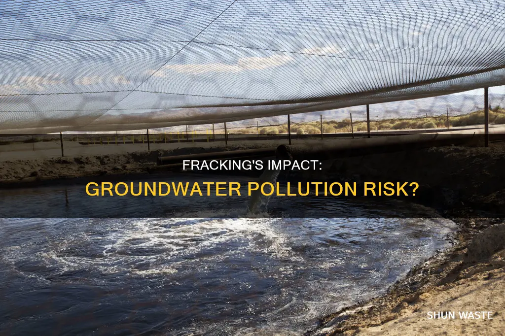 can fracking pollute groundwater