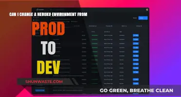 Switching Heroku Environments: How to Change Prod to Dev