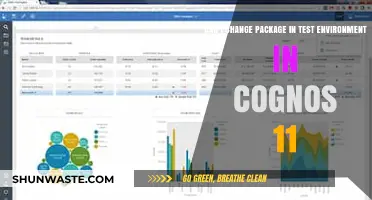 Changing Cognos 11 Packages in Test Environments: A Step-by-Step Guide