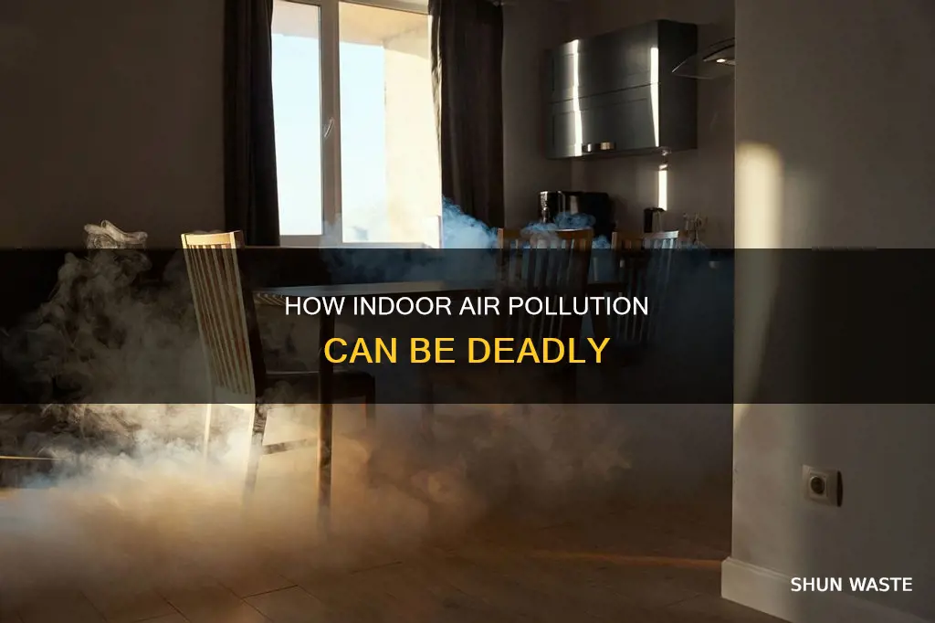 can indoor air become 100 times more polluted