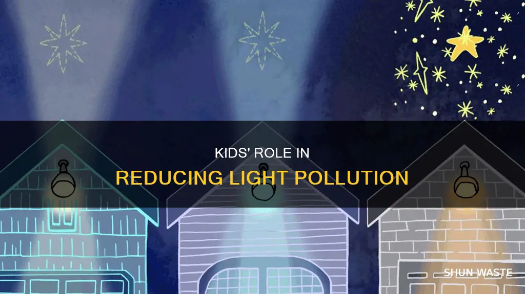 can kids reduce light pollution