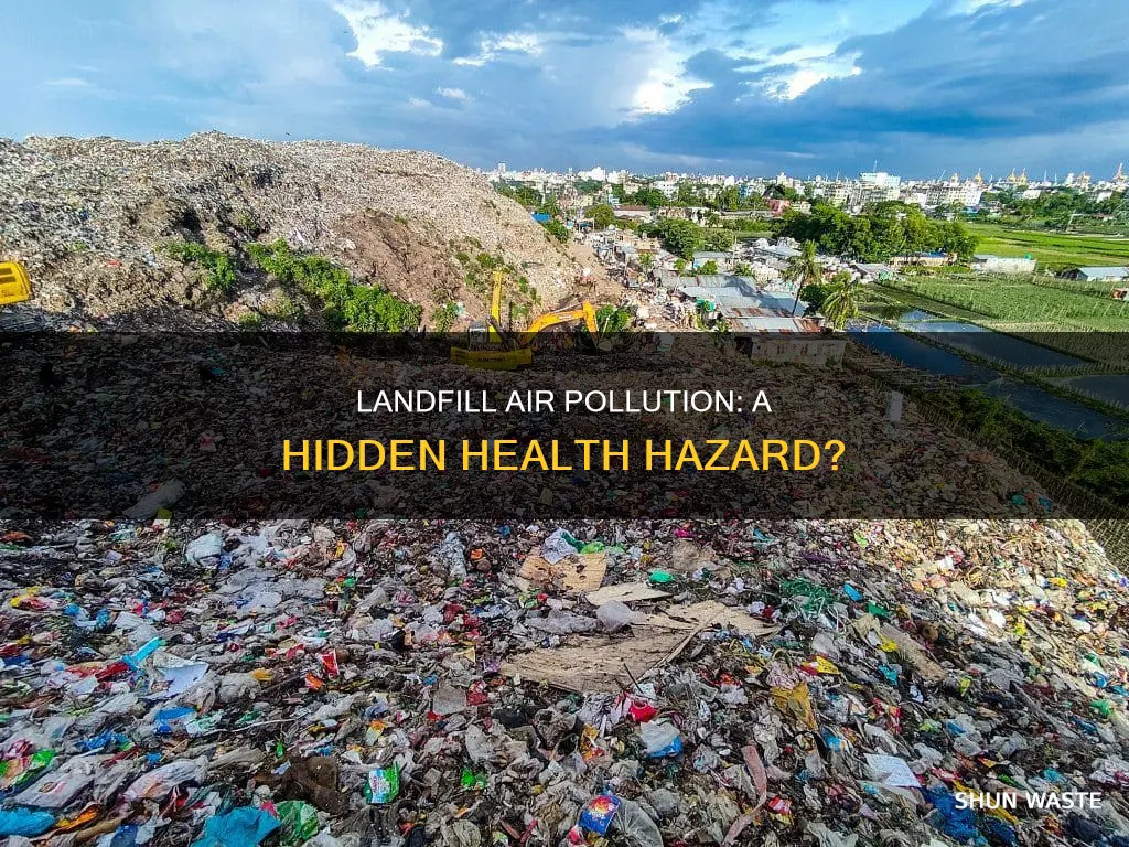 can landfill cause air pollution