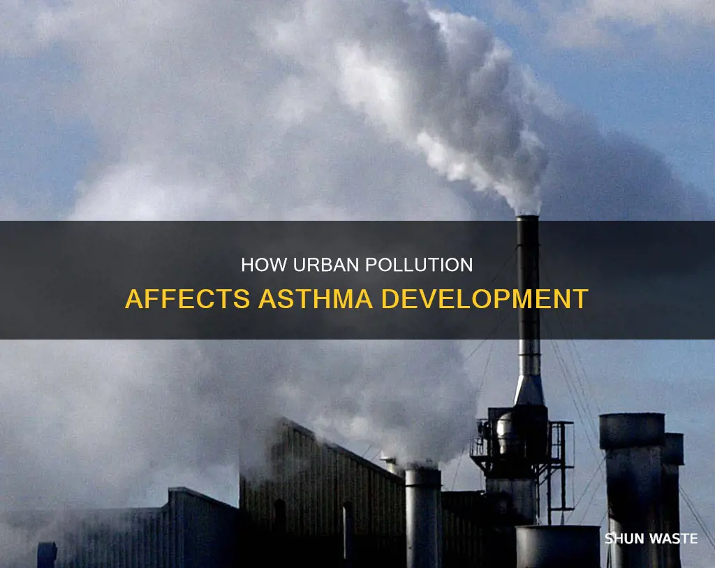 can living close to a polluted city cause asthma