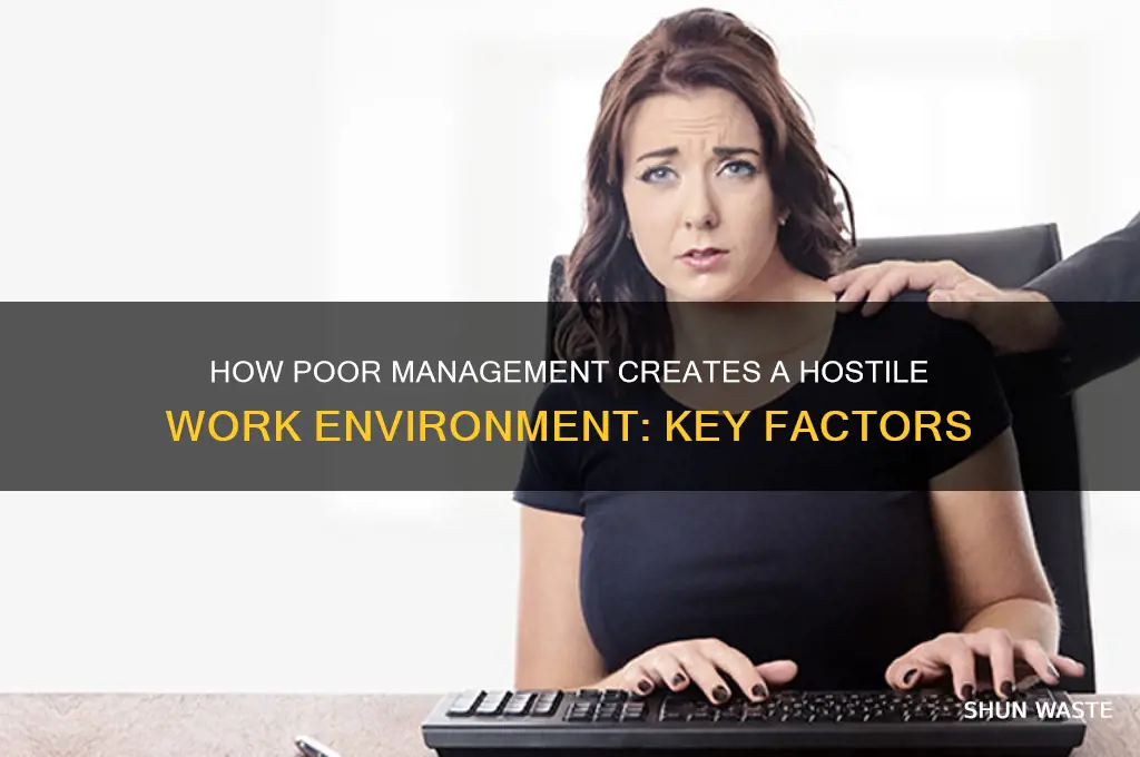 can management cause a hostile work environment