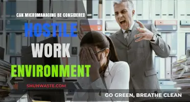 Micromanaging: A Hostile Work Environment or Just Bad Management?