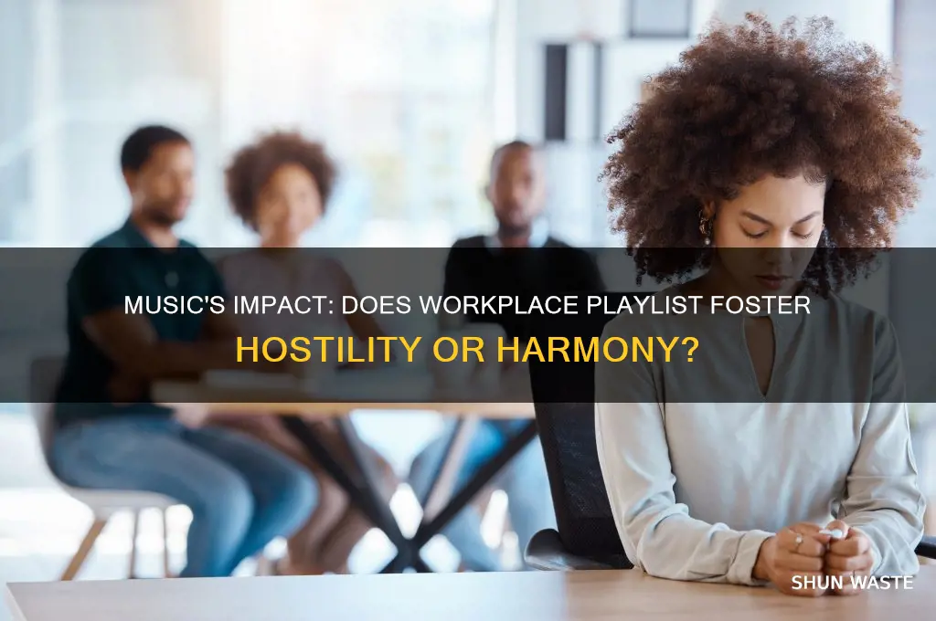 can music create a hostile work environment