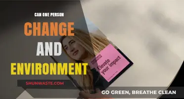 One Person's Impact: Transforming Environments Through Individual Actions