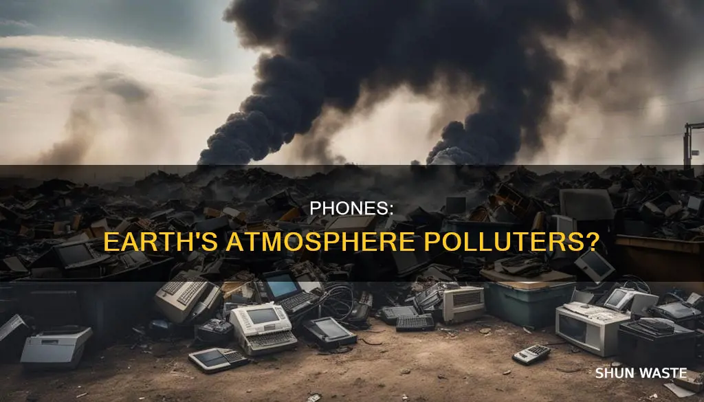 can phones pollute earth