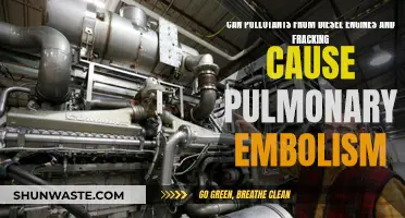 Diesel and Fracking: Pollutants' Link to Pulmonary Embolism