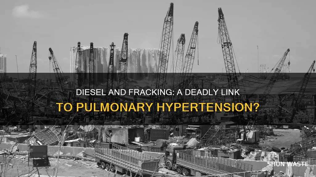 can pollutants from diesel engines and fracking cause pulmonary hypertension