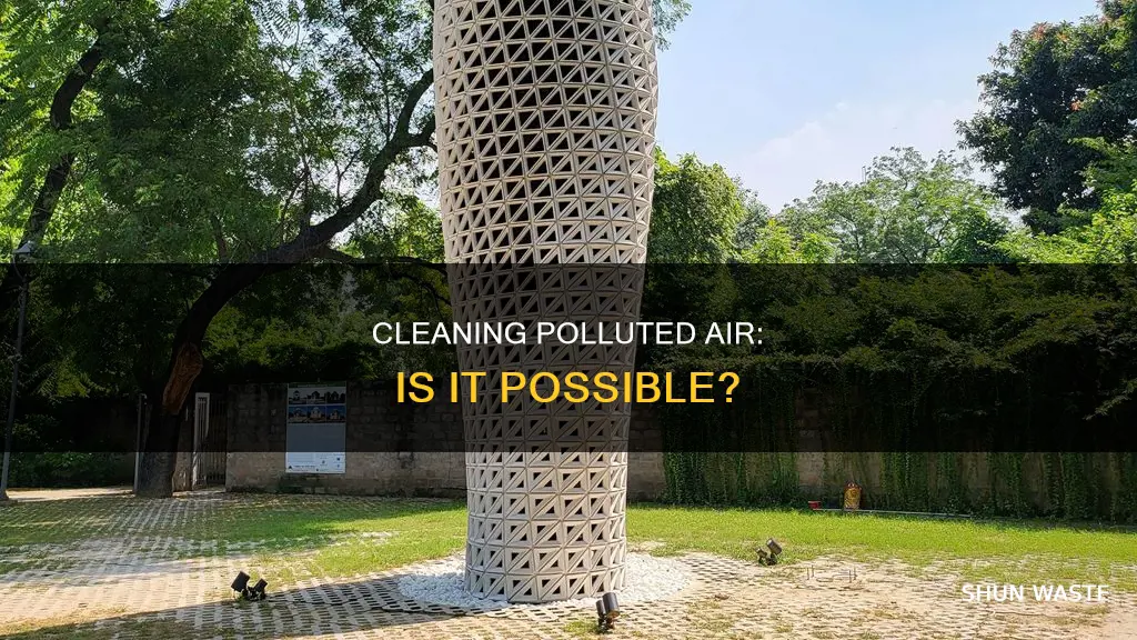 can polluted air be cleaned