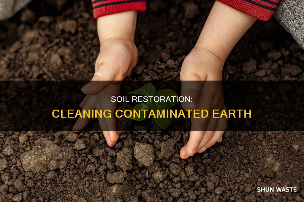 can polluted soil be cleaned and restored