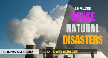 Pollution's Impact: Natural Disasters and Human Influence