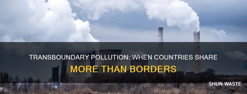 can pollution produced in one country drift into another country