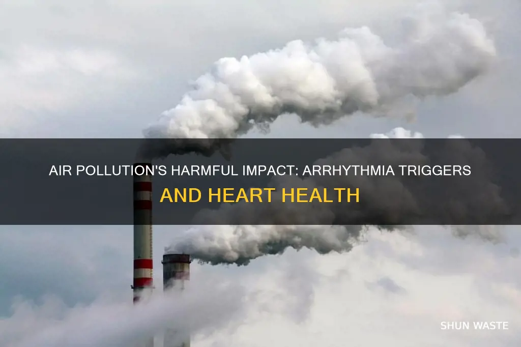 can pollution trigger arrhythmias