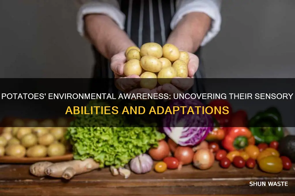 can potatoes sense changes in the environment