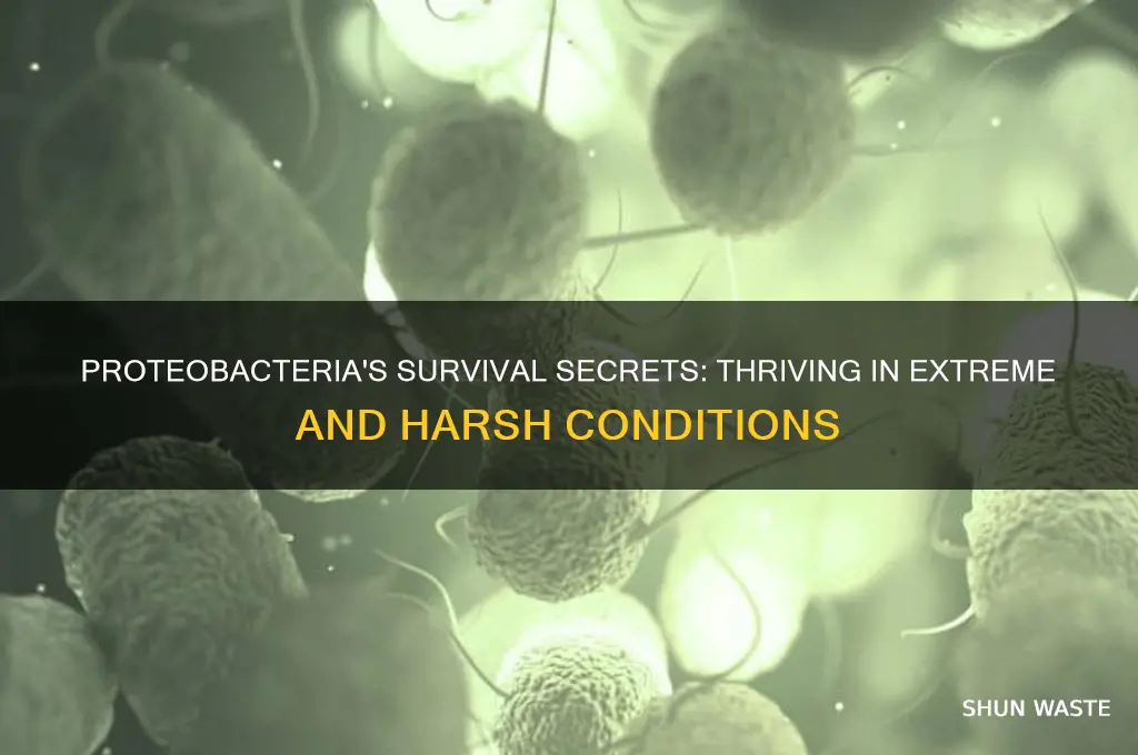 can proteobacteria live in harsh environments