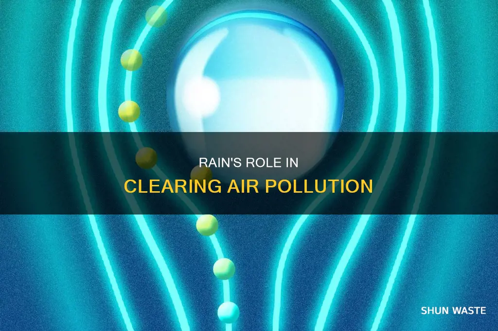 can rain help clear air pollution