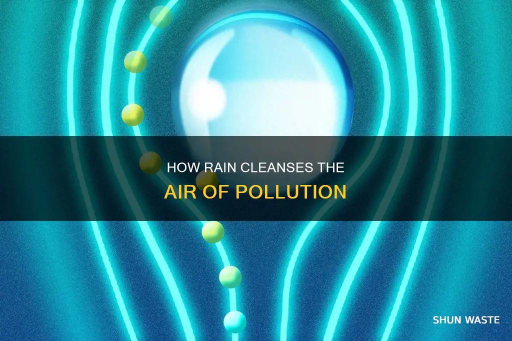 can rain wash away air pollution