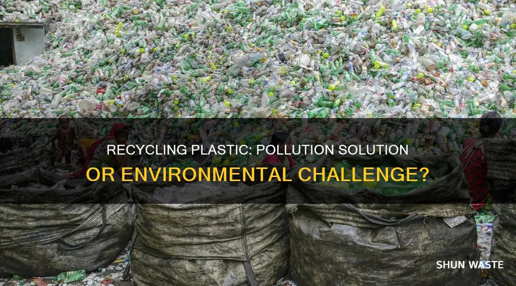 can recycling plastic reduce pollution