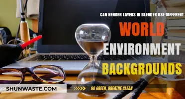 Using Multiple World Environment Backgrounds in Blender Render Layers