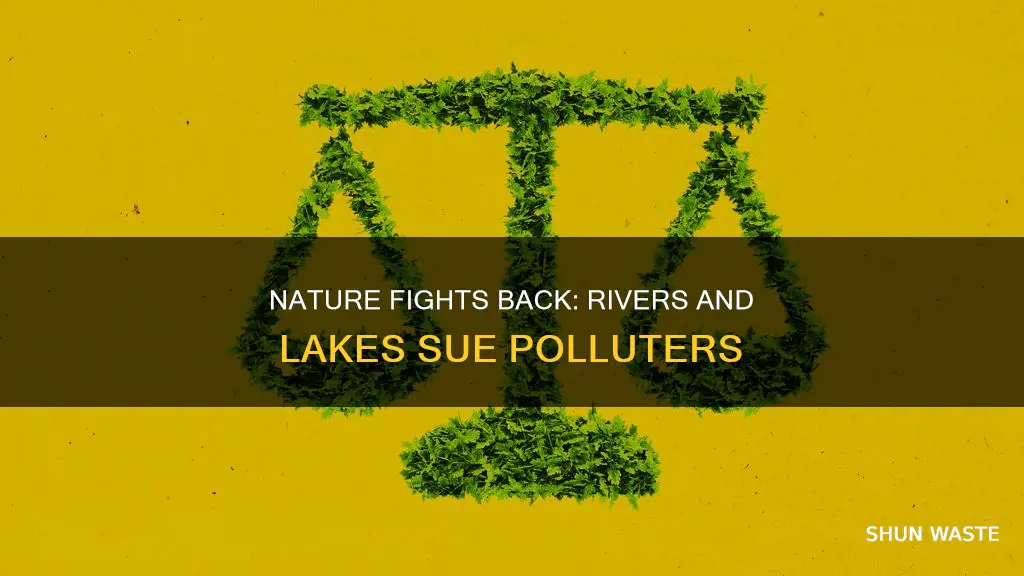 can rivers and lakes sue polluters