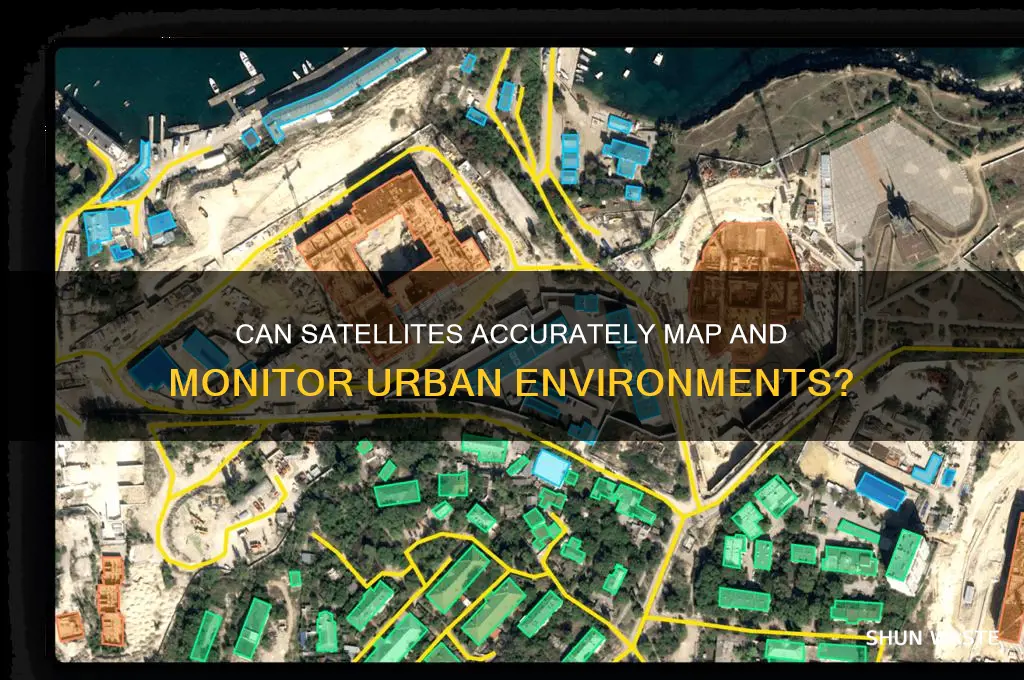 can satellites sense urban environments