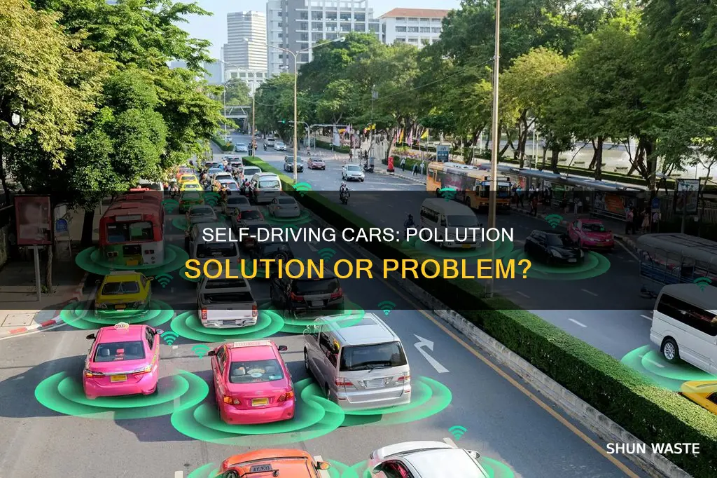 can self driving cars reduce pollution