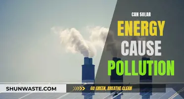 Solar Energy's Dark Side: Is Pollution Possible?