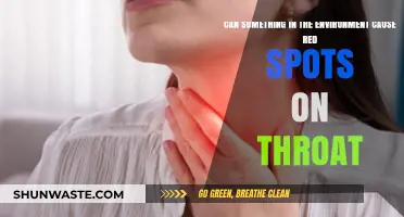 Environmental Triggers for Red Spots on Throat: Causes and Concerns