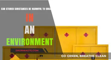 Stored Substances: Potential Environmental Hazards to Organisms Explained
