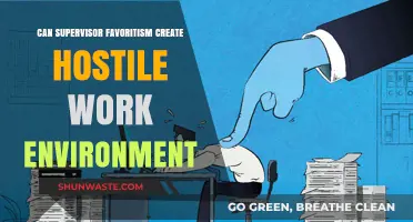 Supervisor Favoritism: Cultivating Hostility in the Workplace?