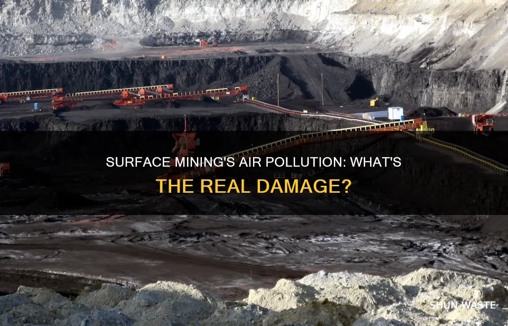 can surface mining cause air pollution