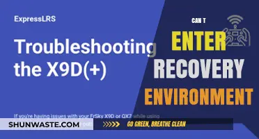Troubleshooting: Can't Enter Recovery Environment on Your Device