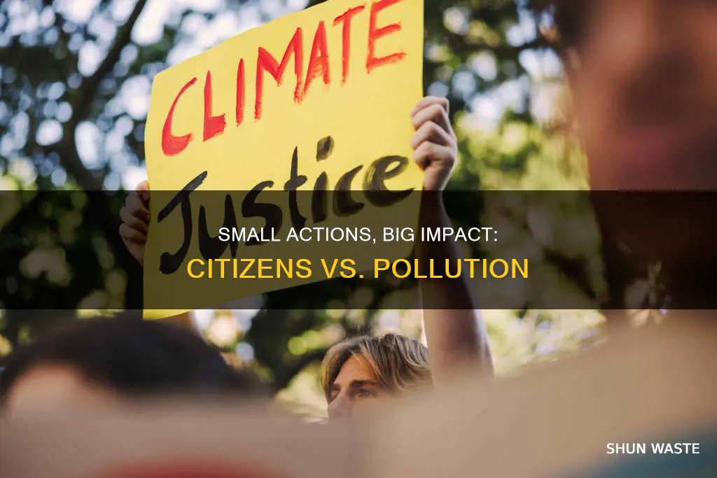 can the average citizen have an impact on pollution