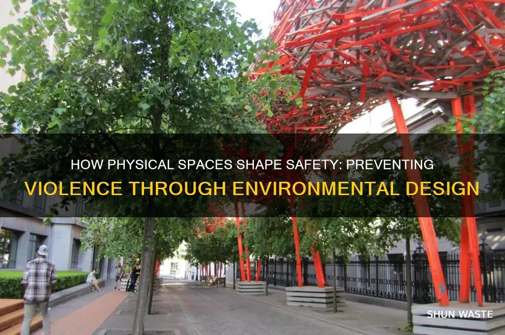can the physical environment prevent violent behavior