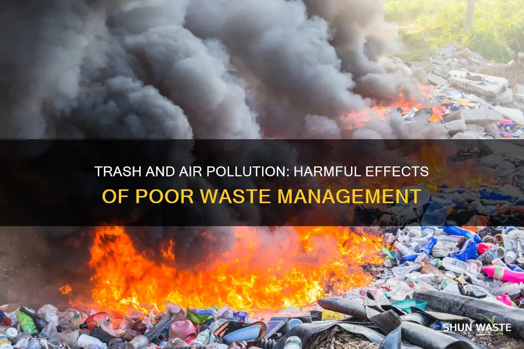 can trash cause air pollution