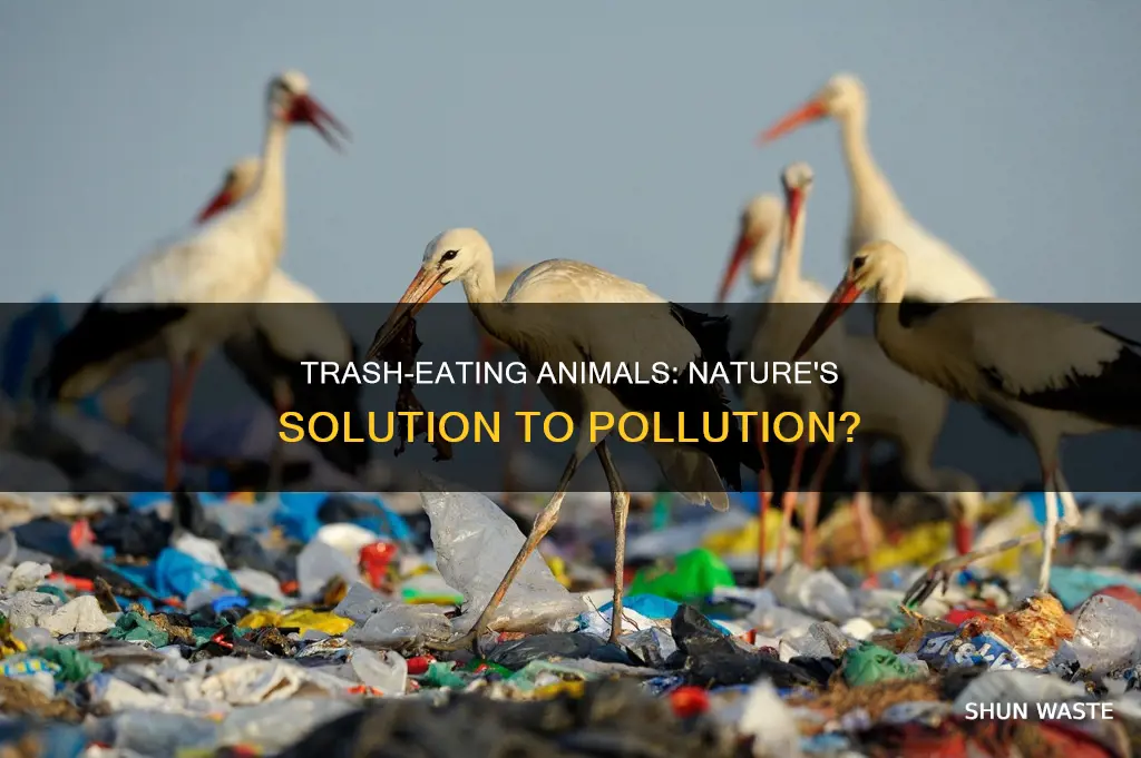 can trash eating animals solve pollution