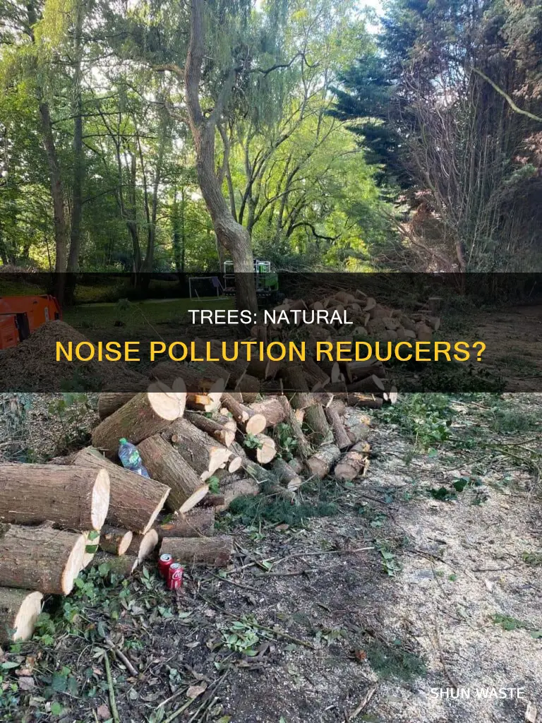 can trees reduce noise pollution