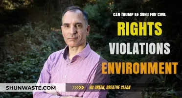 Can Trump Face Civil Rights Lawsuits for Environmental Harms?