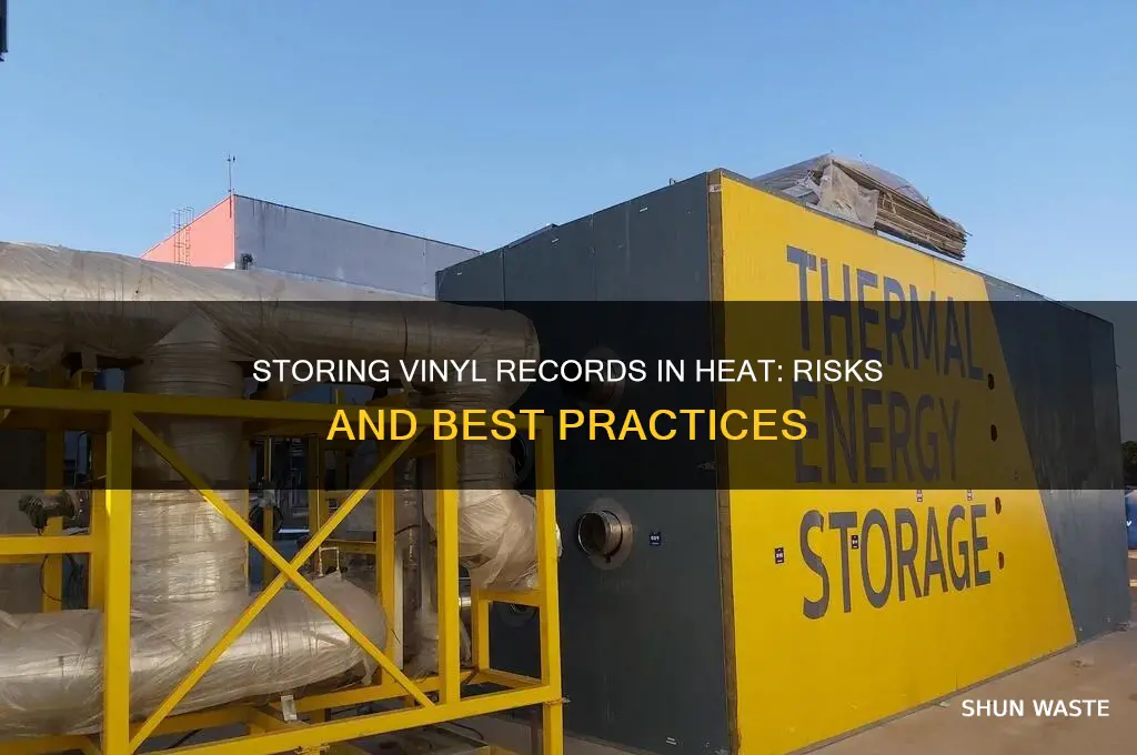 can vinyl records be stored in a hot environment