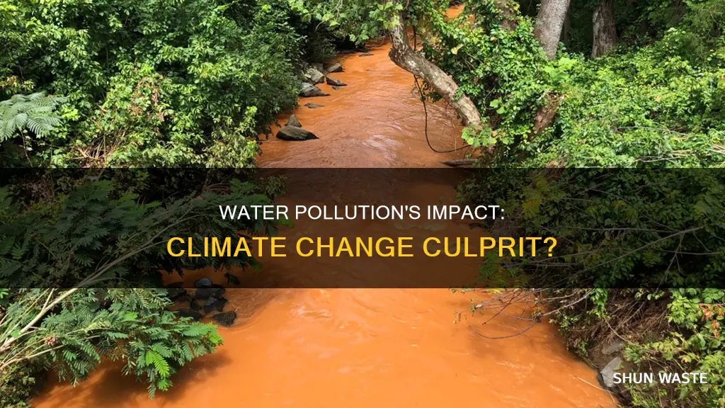 can water pollution cause climate change