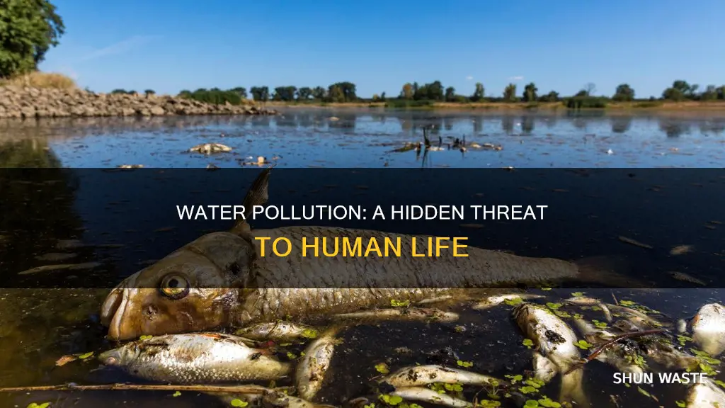 can water pollution kill humans