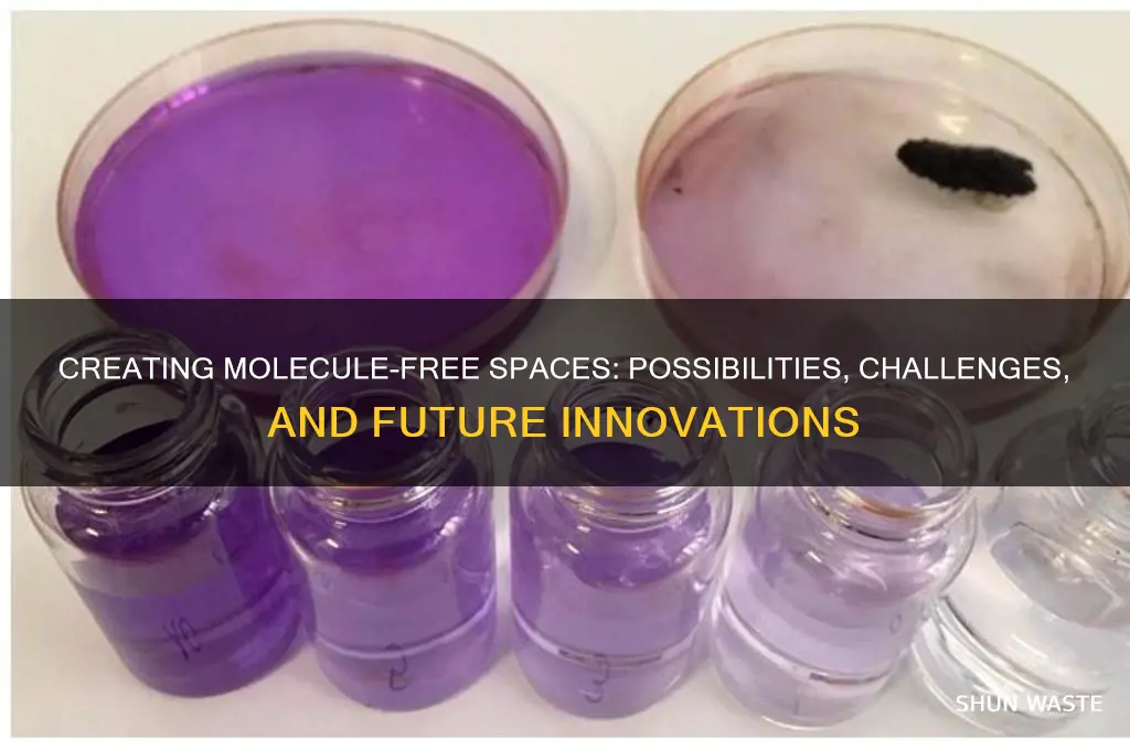 can we create a molecule free environment
