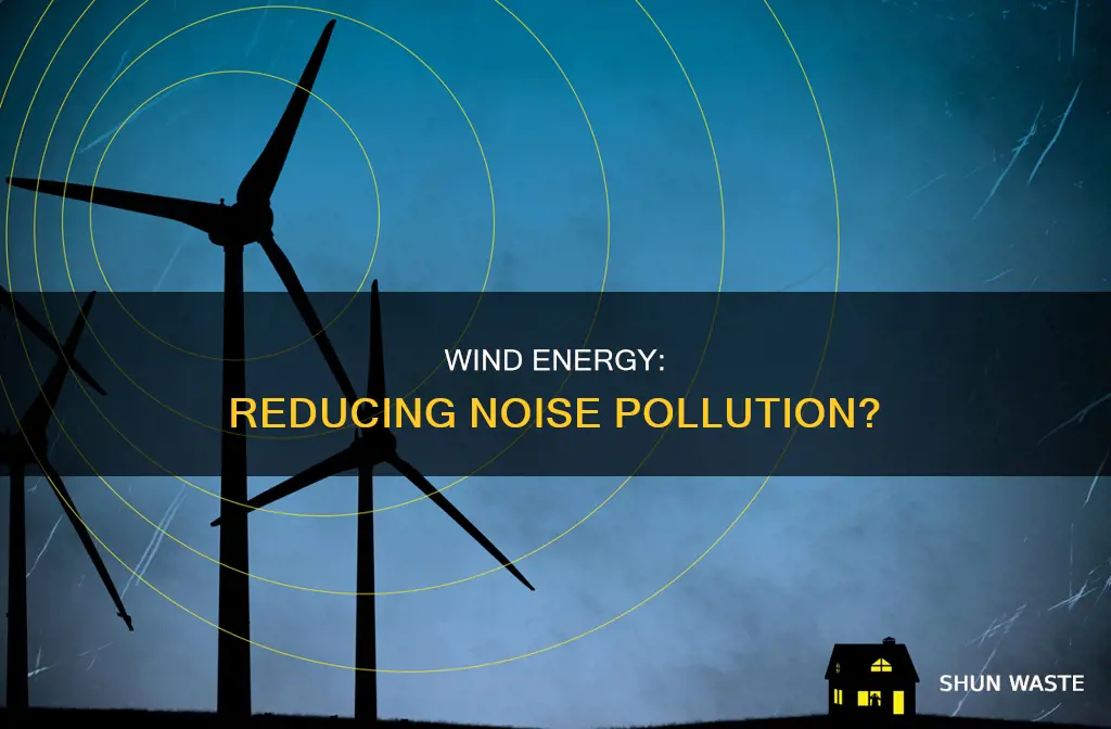 can wind energy affect noise pollution